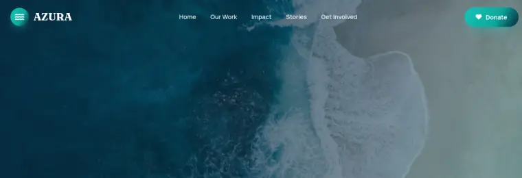 AZURA Foundation demo website