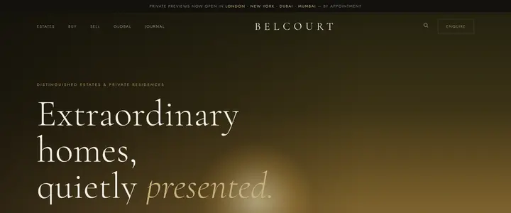 Belcourt demo website