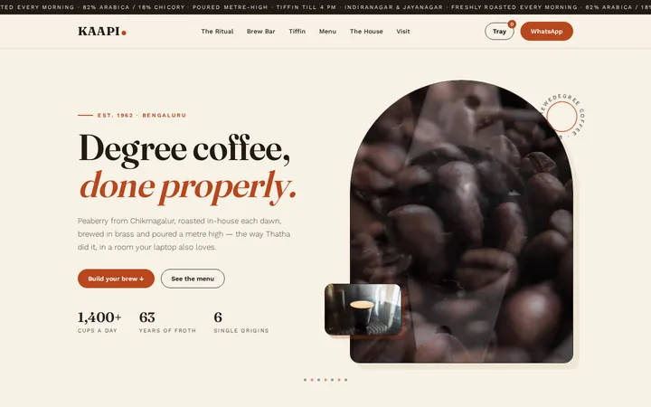 KAAPI demo website
