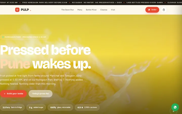 PULP demo website