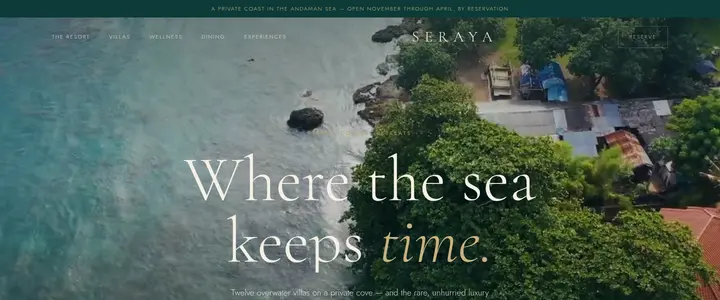 Seraya demo website